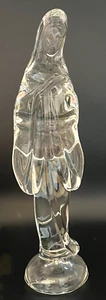 Original Fostoria Clear Glass Madonna Figurine / Figure / Statue - Circa 1970s - Picture 1 of 5
