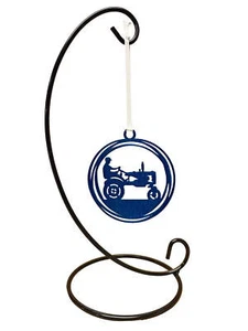 Christmas Tree Ornament with a Tractor and Farmer - Picture 1 of 5