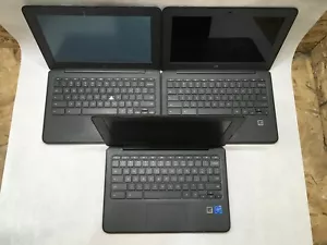 Lot of 6 HP Chromebook 11A G6 EE Celeron 4 GB Ram 16 GB Various Issues- FT - Picture 1 of 9