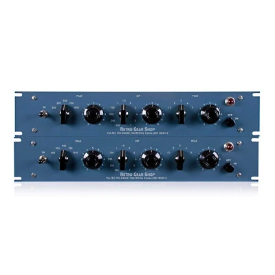Pultec MEQM-5 Mid-Range Mastering Equalizer Sequential Stereo Pair - Image 1 of 4