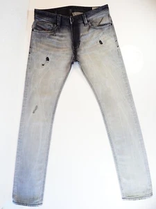 Diesel Thavar graue Jeans W31 L32 Waschung 0837E Slim Skinny 31W 32L - Bild 1 von 12