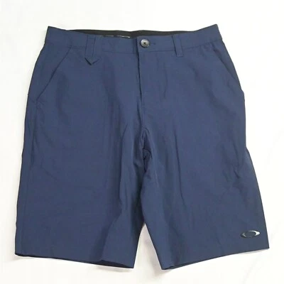 Pantalones cortos de golf Oakley 30 x 10" azul marino Take Pro 442431 Wicking Tech Foto 1 de 4