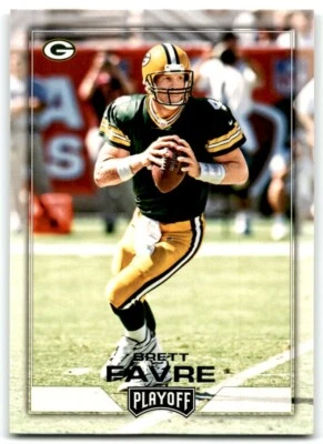 2016 PANINI PLAYOFF BRETT FAVRE GREEN BAY PACKERS #188 - Image 1 of 2