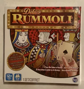 DELUX RUMMOLI BOARD CARD GAME BY TCG TOYS RUMMY POKER CARDS NEW NEVER OPENED - Picture 1 of 9