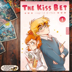 The Kiss Bet 01 - Splitter Manga - Ingrid Ochoa - Love Story - Humor - Comedy - Bild 1 von 10