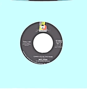 Melanie: Candles In The Rain / Lay Down .. 45 RPM 6374 - Picture 1 of 3