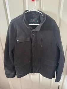 Rodd & Gunn Men's Men's Doubtful Sound Multi-Pocket Jacket Quilted Black Sz L - Picture 1 of 7