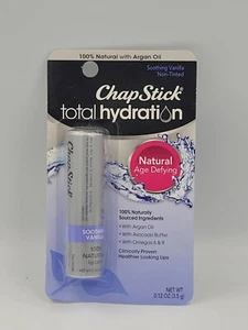 ChapStick Total Hydration Age Defying, Soothing Vanilla 0.12 oz - Picture 1 of 7