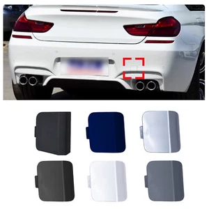 For BMW F06 F12 F13 M Sport M6 Rear Bumper Tow Hook Cover Towing Cap - Picture 1 of 25