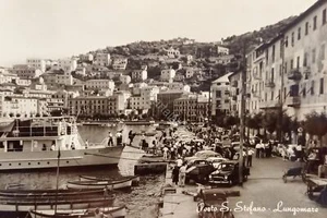 Cartolina - Porto S. Stefano ( Grosseto ) - Lungomare - 1962 - Picture 1 of 2