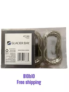 (12 Stück) Glacier Bay Roller Duschhaken Chrom 477 925 Neu Kostenloser Versand - Bild 1 von 1