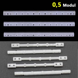 Mold 0,5 Kunststoff Zahnstange Zahnräder Antriebskette für RC Modellbau Auto DIY - Bild 1 von 8