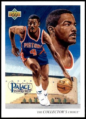Joe Dumars #53b 1992-93 Upper Deck - Image 1 of 2