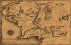 LORD OF THE RINGS  REPLICA *MIDDLE EARTH MAP* POSTER