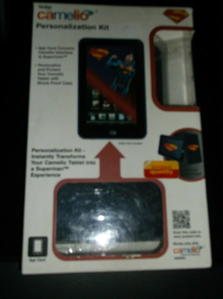 Vivitar, Camelio, Superman, Personalization Kit, Tablet Protection, NIB!! - Image 1 of 3