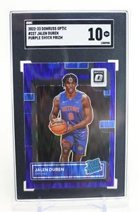 Pistoni Donruss Optic Rated Rookie Viola Shock Prizm Jalen Duren 2022-23 - Foto 1 di 4