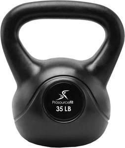 Vinyl Plastic Kettlebell from 10, 15, 20, 25, 30 and 35 Lbs - Picture 1 of 5