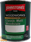 Johnstones Trade Woodworks Interior & Exterior Woodstain Matt Antique Pine 750Ml