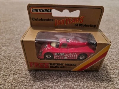 VINTAGE MATCHBOX MB46 SAUBER GROUP C RACER CAR MINT UNOPENED BOX - Image 1 of 3