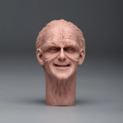 Modelo de cabeza 1/6 Emperador Heath Schiff Palpatine adecuado para muñecas de cuerpo de 12 pulgadas Foto 1 de 4