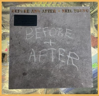 Neil Young – Before And After LP On Limited Edition Clear Vinyl - Image 1 of 3