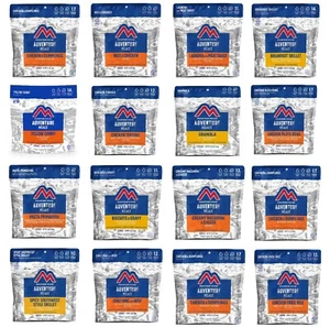 Mountain House Freeze Dried Food Meals Pouches Camp Trail MRE Emergency - NEW!! - Picture 1 of 104
