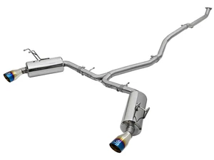 aFe Takeda 2-1/2 IN to 2-1/4 IN Cat Back Exhaust System Fits 2016-21 Honda Civic - Picture 1 of 15