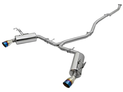 aFe Takeda 2-1/2 IN to 2-1/4 IN Cat Back Exhaust System Fits 2016-21 Honda Civic - Image 1 of 4
