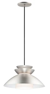 Maxim Nordic Pendant Light in Brushed Platinum - Picture 1 of 1
