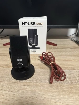 Rode NT-USB Mini Mikrofon, Tischmikrofon für PC, Mac, Linux - Bild 1 von 4