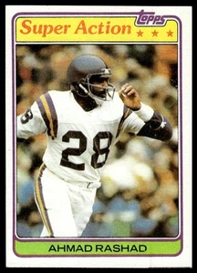 1981 Topps #457 Ahmad Rashad Minnesota Vikings NM+ - Picture 1 of 2