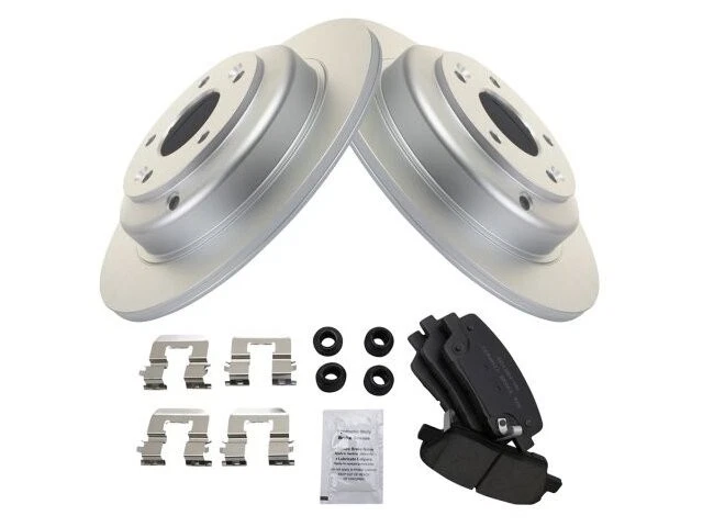 Kit de pastillas de freno trasero y rotor para Hyundai Genesis 2010-2014 cupé 2011 WK527TW Foto 1 de 1