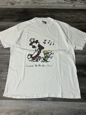 Calvin & Hobbes Bailando en Burbon Street Grateful Dead XL De Colección Años 90 Foto 1 de 4