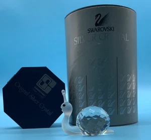SWAROVSKI SILBER KRISTALL SCHNECKE 012725 - REDUZIERT ZU VERKAUFEN - Bild 1 von 7