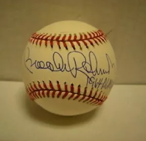 Orioles Brooks C. Robinson Auto Baseball mit 1964 AL MVP Aufschrift - Bild 1 von 2