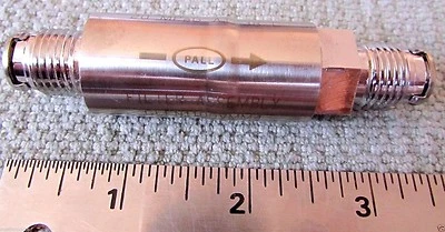 Filtro de gas en línea de alta pureza PALL GLFN1100VMM4 accesorios de junta de metal Gaskleen Foto 1 de 4