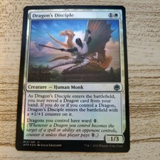 MTG Adventures in the Forgotten Realms DRAGON'S DISCIPLE 013/281 U FOIL M/NM