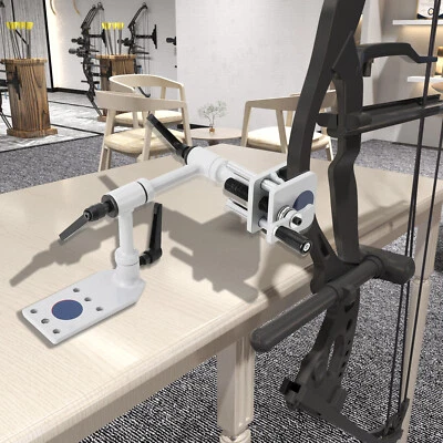 Metal Compound Bow Vise 360° Adjustable Bow Press Archery Tool Professional - Image 1 of 4