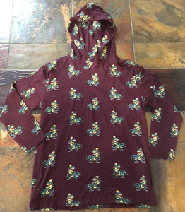 Cactus Boys Christmas Hoodie Shirt T-Rex Dinosaur Christmas Lights Sz 8, 13/14 - Picture 1 of 4