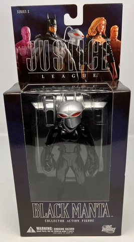 Alex Ross Black Manta Justice League Series 2 DC Direct Action Figure NEW Cover