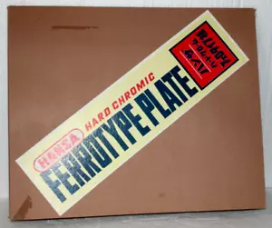 Hansa Hard Chromic Ferrotype Plate from The Omiya Photo Supply Company Tokyo - Picture 1 of 9