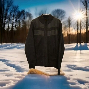 BUFFALO David Bitton Classic Polar Fleece-gefütterte Jacke Westony Gr. Large Army Mix - Bild 1 von 19