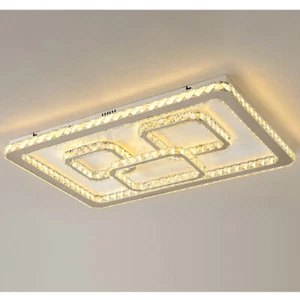 Modern  Ceiling Light Flush Mount Chandelier LED Strip Lamp Living Room Bedroom - Picture 1 of 9