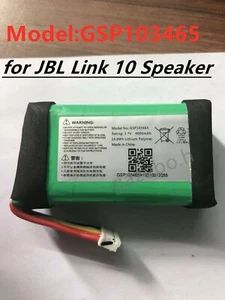 Original GSP103465 4000mAh Replacement Battery for JBL Link 10 Speaker 3.7V - Imagen 1 de 1