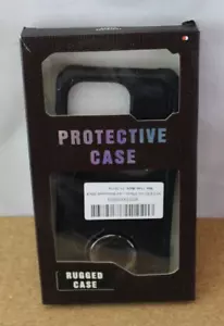 Iphone 15 Pro Rugged Case Shock Resistant Black Nuleto - Picture 1 of 5