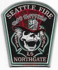 *New* Seattle  Engine - 31 / Ladder-5 "Mad Hatters", Wa (4.25" X 5")  Fire Patch