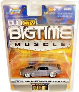 Dub City Bigtime Muscle 1970 Ford Mustang Boss 429 Vintage JADA Toys