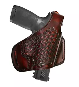 Leather Pancake Holster Fits Beretta 92FS, 92x Performance, M9 A1 A3 A4, Px4 - Picture 1 of 10