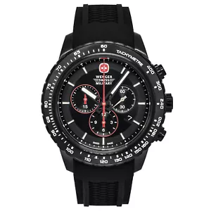 Orologio WENGER Swiss Army Uomo Roadster Cronografo 45mm, 01.0853.213S - Foto 1 di 4