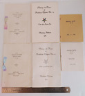 VTG 1950s 60s Masons Ephemera Andalusia Alabama Order of the Eastern Star #18689